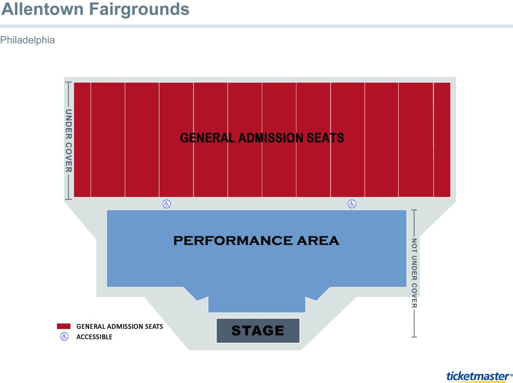 Venue Seating Charts Allentown Fair